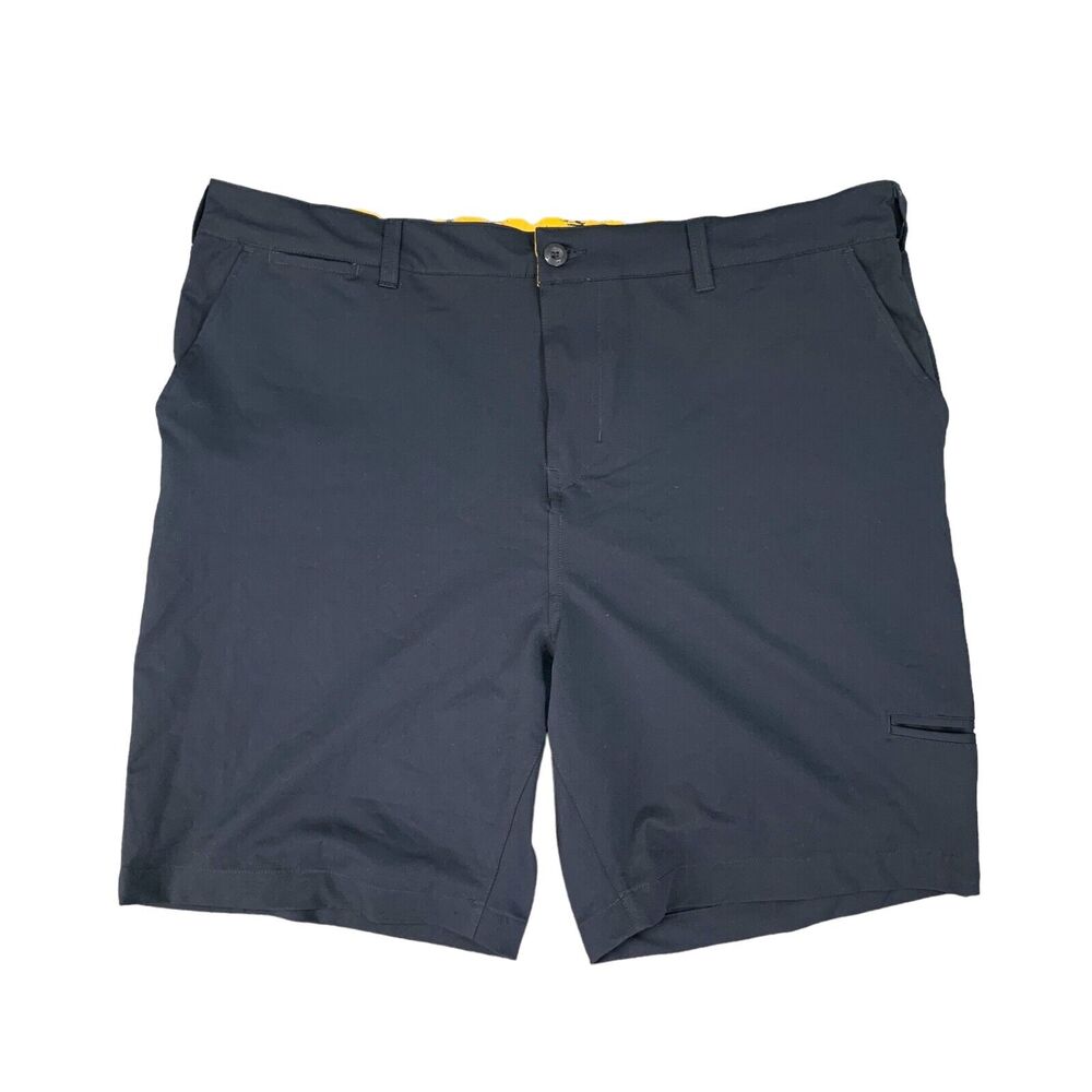 Five Four Short Mens 40 Navy Blue Welby Modern Fit Stretch Waistband Golf Chino